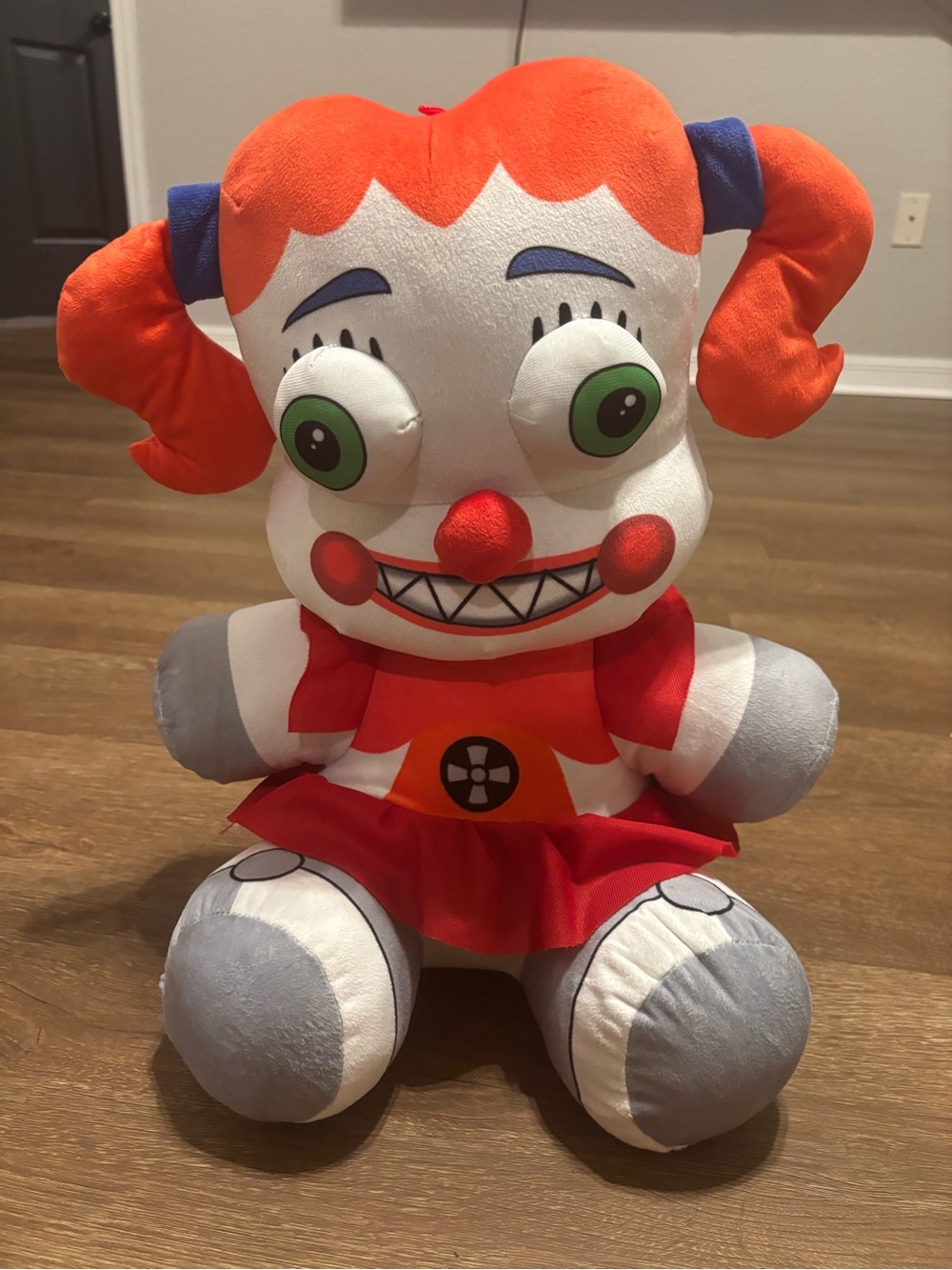 Five Nights at Freddy’s Circus Baby Character Toy - Orange & Red